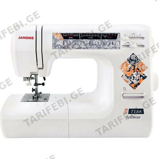 საკერავი მანქანა JANOME ARTDECOR 718A