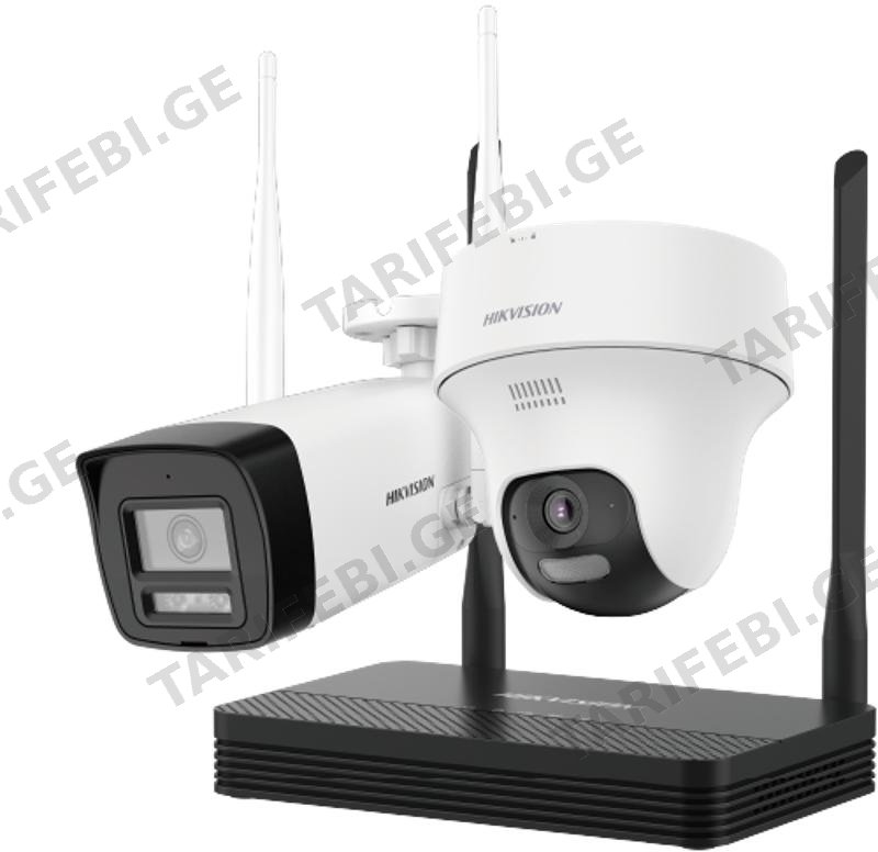 ჩამწერის და კამერების კომპლექტი DS-J142I-NKS424W02H WiFi NVS Kit