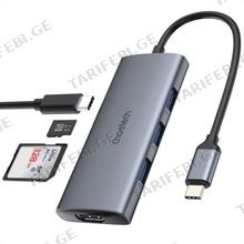Choetech HUB-M19 7 in 1 USB ჰაბი