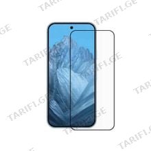 Glass Pro+ Full Screen Tempered Glass 111D Google Pixel 9A მობილურის ეკრანის დამცავი