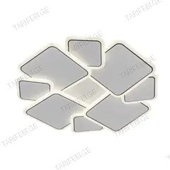ჭაღი Bella Mita LED 1006 2.4G პულტით 136W 3000–6500K თეთრი