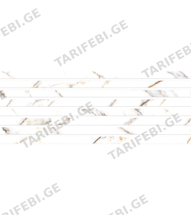 კერამ. ფილა CALACATTA GOLD RIBBON 35X90 LA PLATERA S.A.