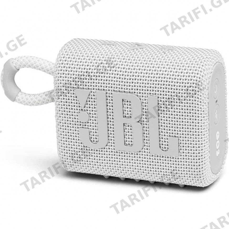 დინამიკი JBL GO3 WHITE JBLGO3WHT