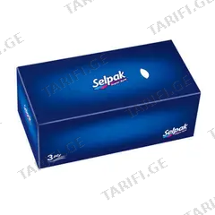 ხელსახოცები Selpak 100ც 3 ფენა