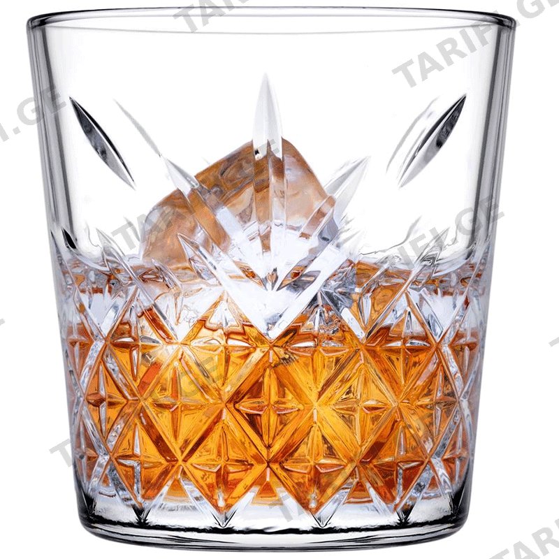 ვისკის ჭიქა PASABAHCE (355ML, 4PCS)