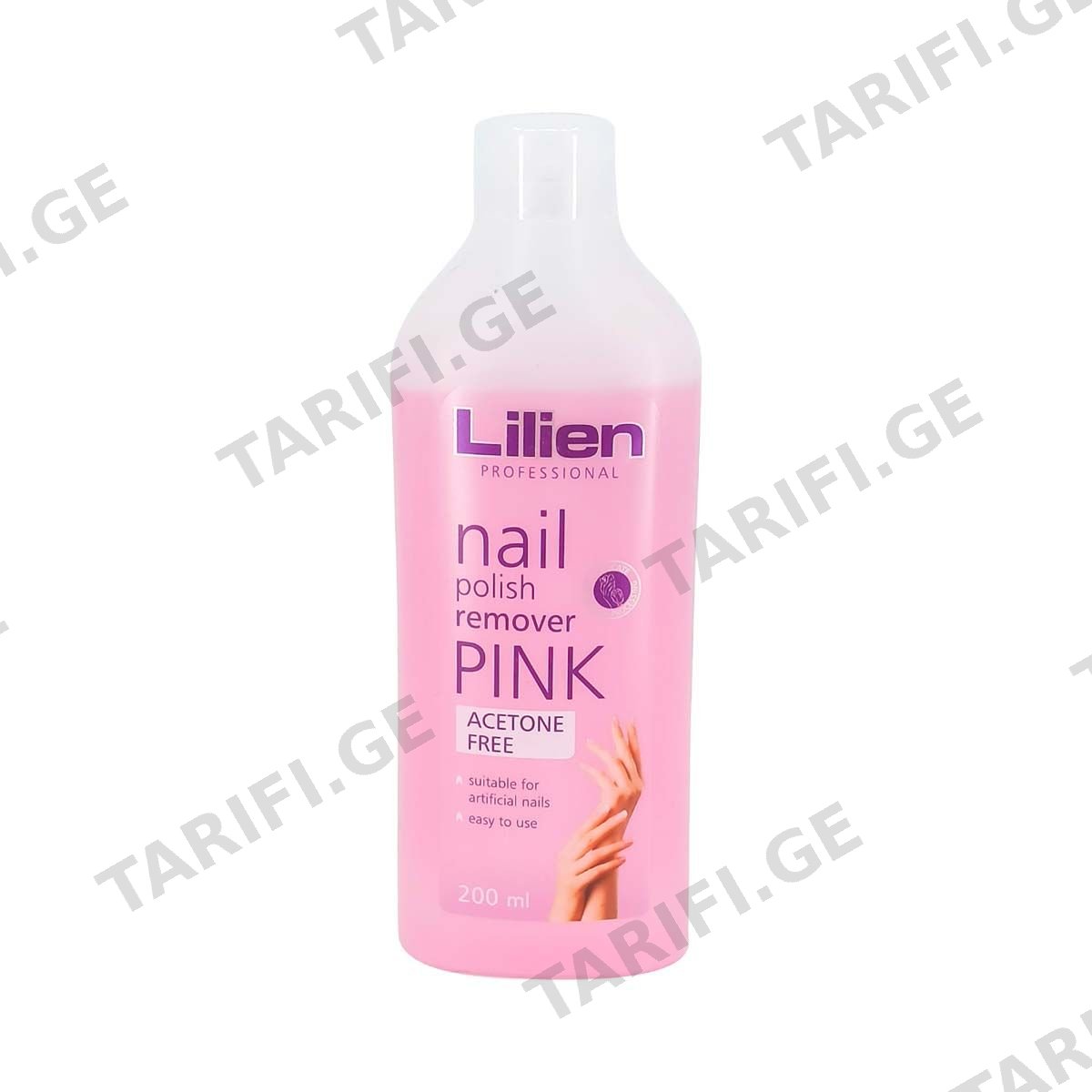 აცეტონი Pink 200მლ 8631 ლილიენი - Lilien