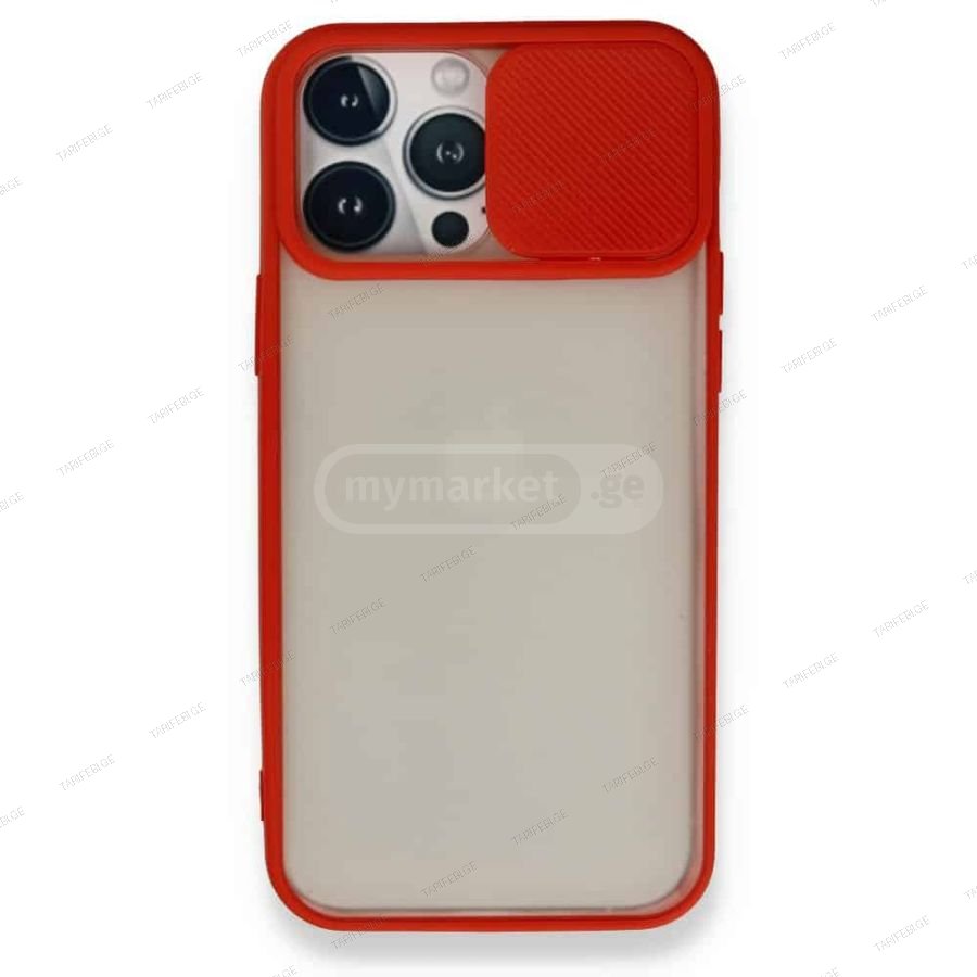 iPhone 13 Pro Max Palm Camera Sliding Silicone Case კამერის დაცვით ქეისი თავსებადია iPhone 13 Pro Max -თან მონაცემები: