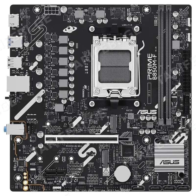 დედა დაფა ASUS PRIME B850M-F AM5 DDR5 128GB