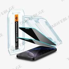 ეკრანის დამცავი Spigen GLAS.tR EZ Fit 2-Pack | iPhone 16 Pro Max Privacy