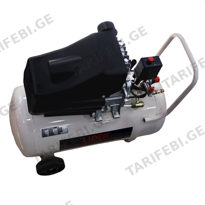 კომპრესორი ზეთიანი LIDER 50L/2850RPM1.8KWT