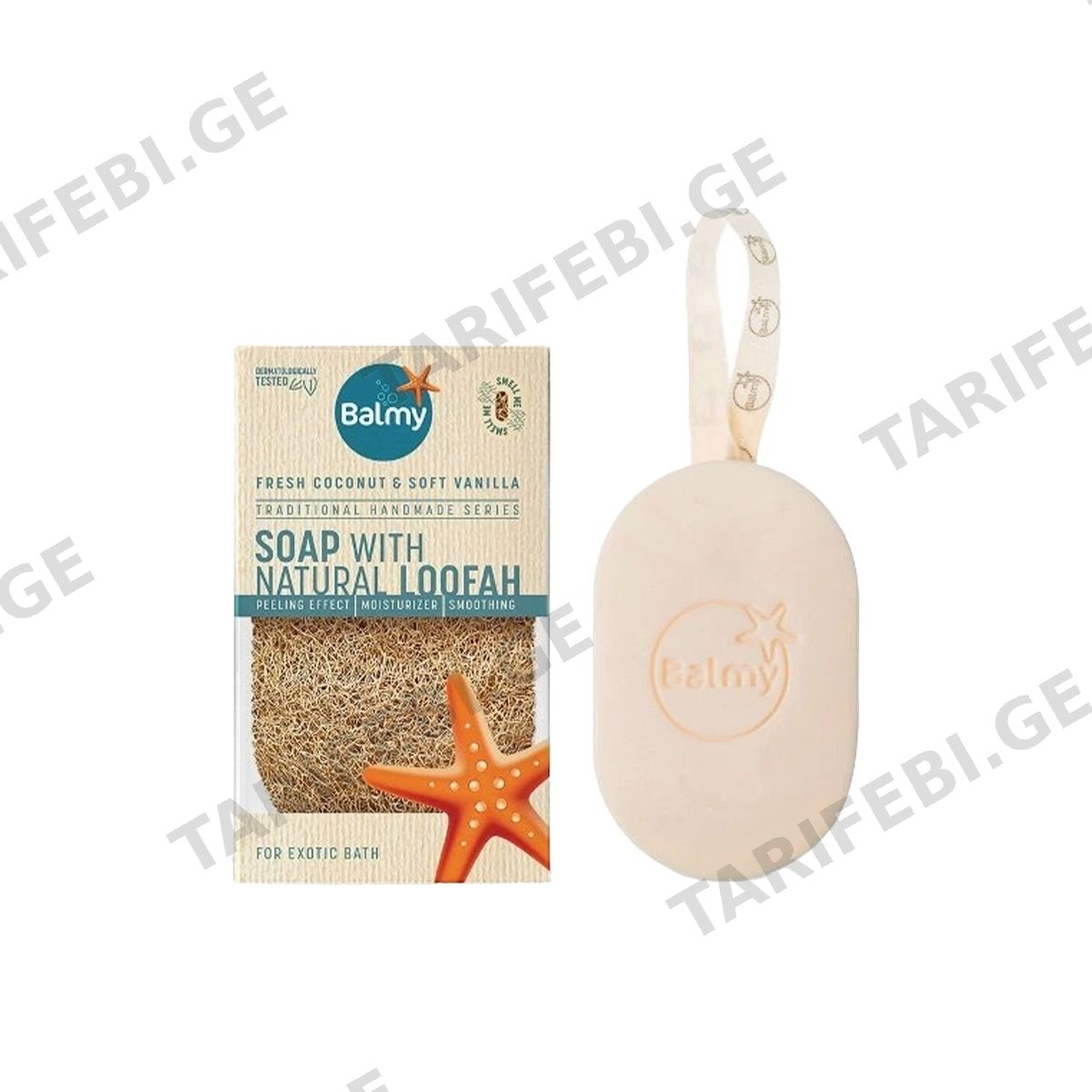 საპონი და ღრუბელი Coconut 9259