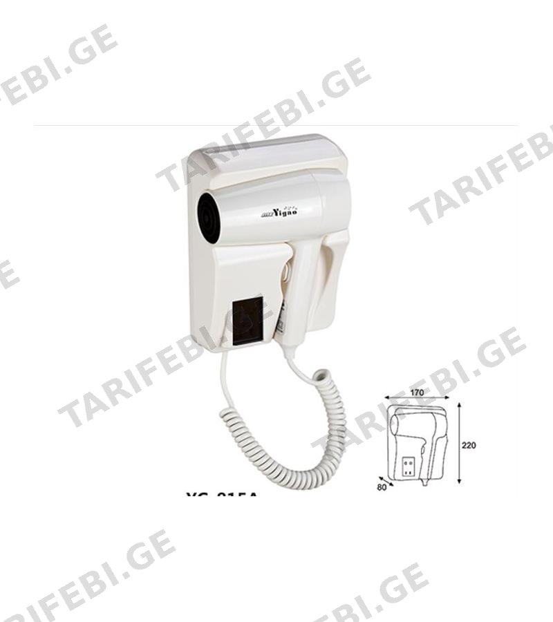 თმის საშრობი ფენი Hair Dryer # 815A თეთრი
