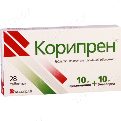 კორიპრენი ტაბლეტი 10მგ+10მგ #28
