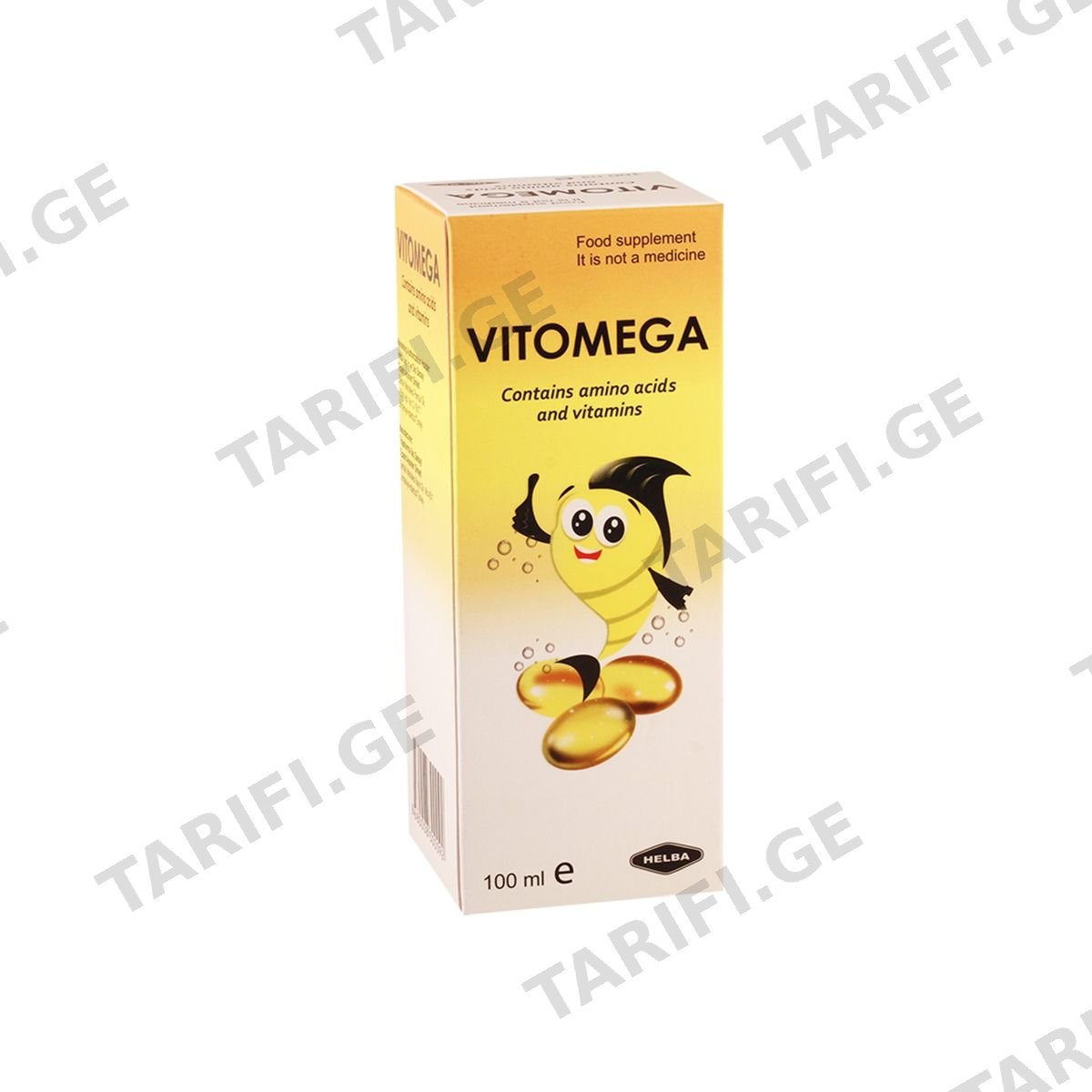 ვიტომეგა სიროფი 100მლ