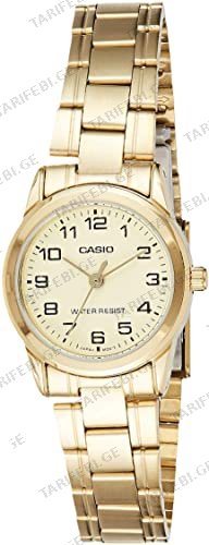 ქალის მაჯის საათი CASIO | LTP-V001G-9BUDF