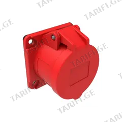 პანელზე მონტაჟის როზეტი Bemis Elektrik 5 16A 3P+E+N 380V 50/60 Hz