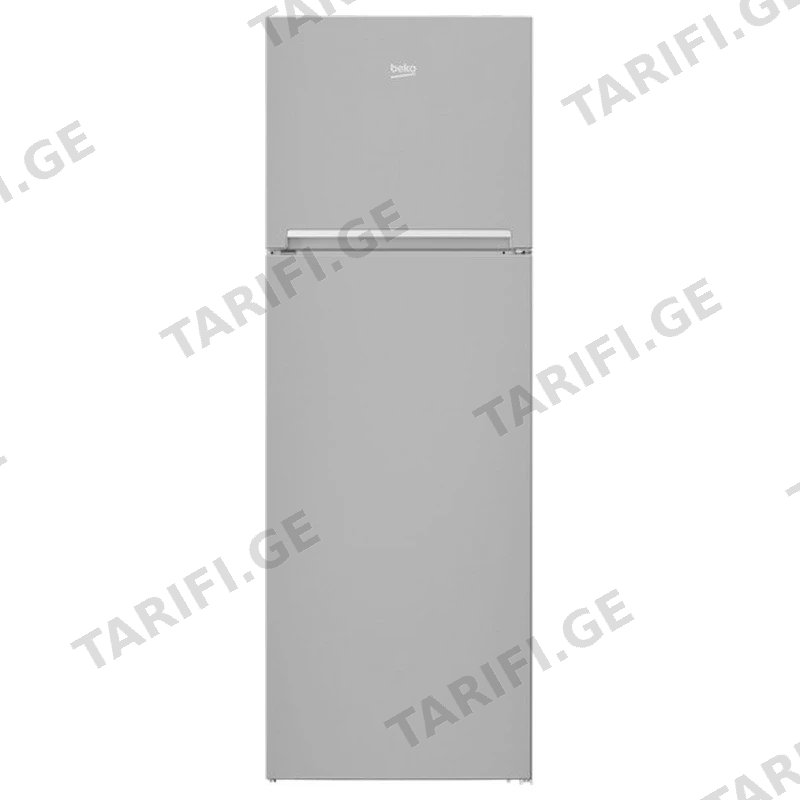 საყინულე მაცივარი BEKO RDNE43X 350 ლიტრი NO FROST ორკამერიანი მეტალის ფერი