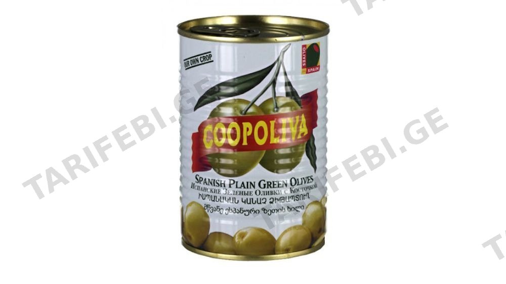 კოპოლივა ზეთისხილი მწვანე 425მლ