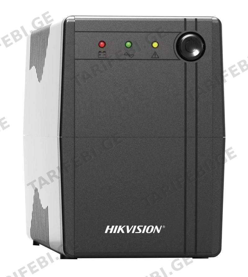 უწყვეტი კვების წყარო Hikvision, UPS, DS-UPS1000 EU,1000 VA / 600 W