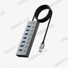 CABLETIME CT-HUBU7-AG 7-IN-1 USB-A to USB 3.0 HUB USB ჰაბი
