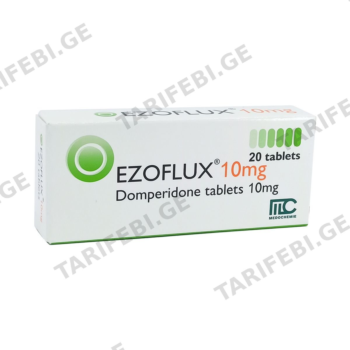 ეზოფლუქსი - Ezoflux 10მგ 20 ტაბლეტი