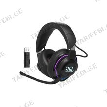 JBL Quantum 910 black Wireless 729 უსადენო Gaming ყურსასმენი