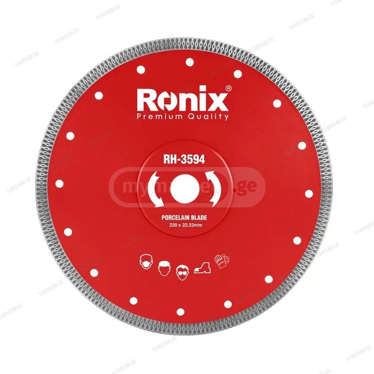 სუპერ თხელი საჭრელი დისკი x turbo 230 RONIX RH-3594