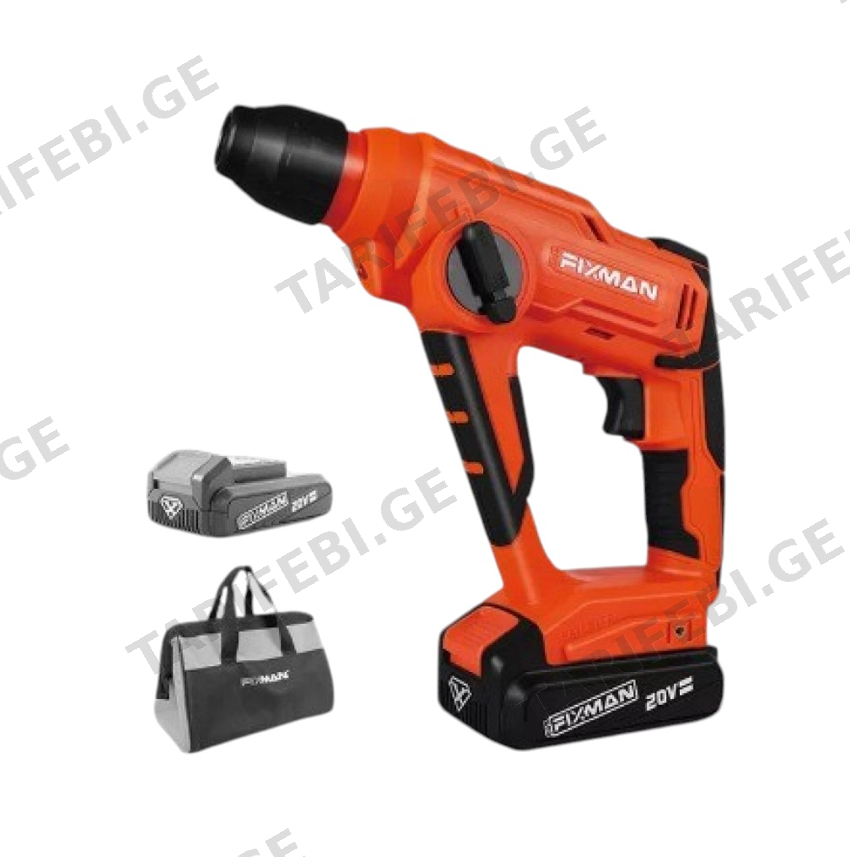 დარტყმით ჩაქუჩი ელემენტზე FIXMAN FL109002-04