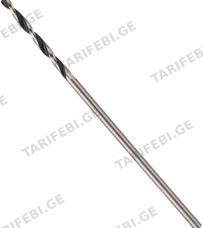 რკინის ბურღი (2ც) 1.0mm #2608577153 მწარ. BOSCH