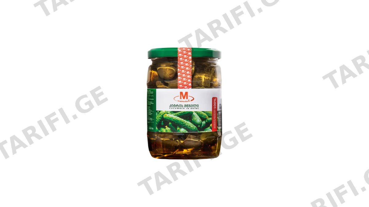 M- კიტრის მწნილი 700გრ