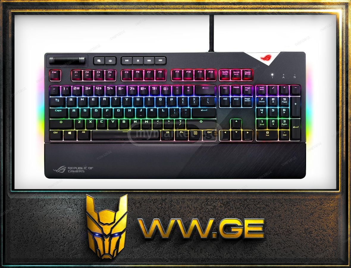 ✅ASUS ROG Strix Flare (Cherry MX Red)✅rog gaming keyboard