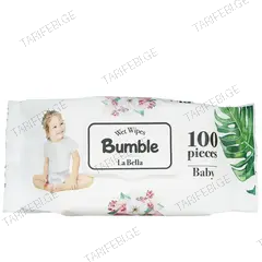 სველი ხელსახოცი საბავშვო BUMBLE La Bella 100 ც