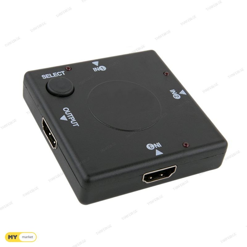 HDMI Switch 1x3,Support HDMI 1.4b,12-bit full 1080p