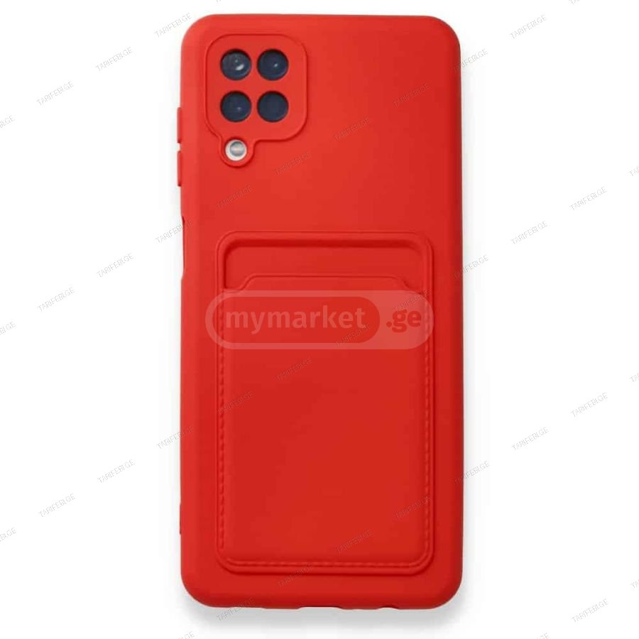 Samsung Galaxy A22 Kelvin Case ბარათის ჩასადებით სილიკონის ქ
