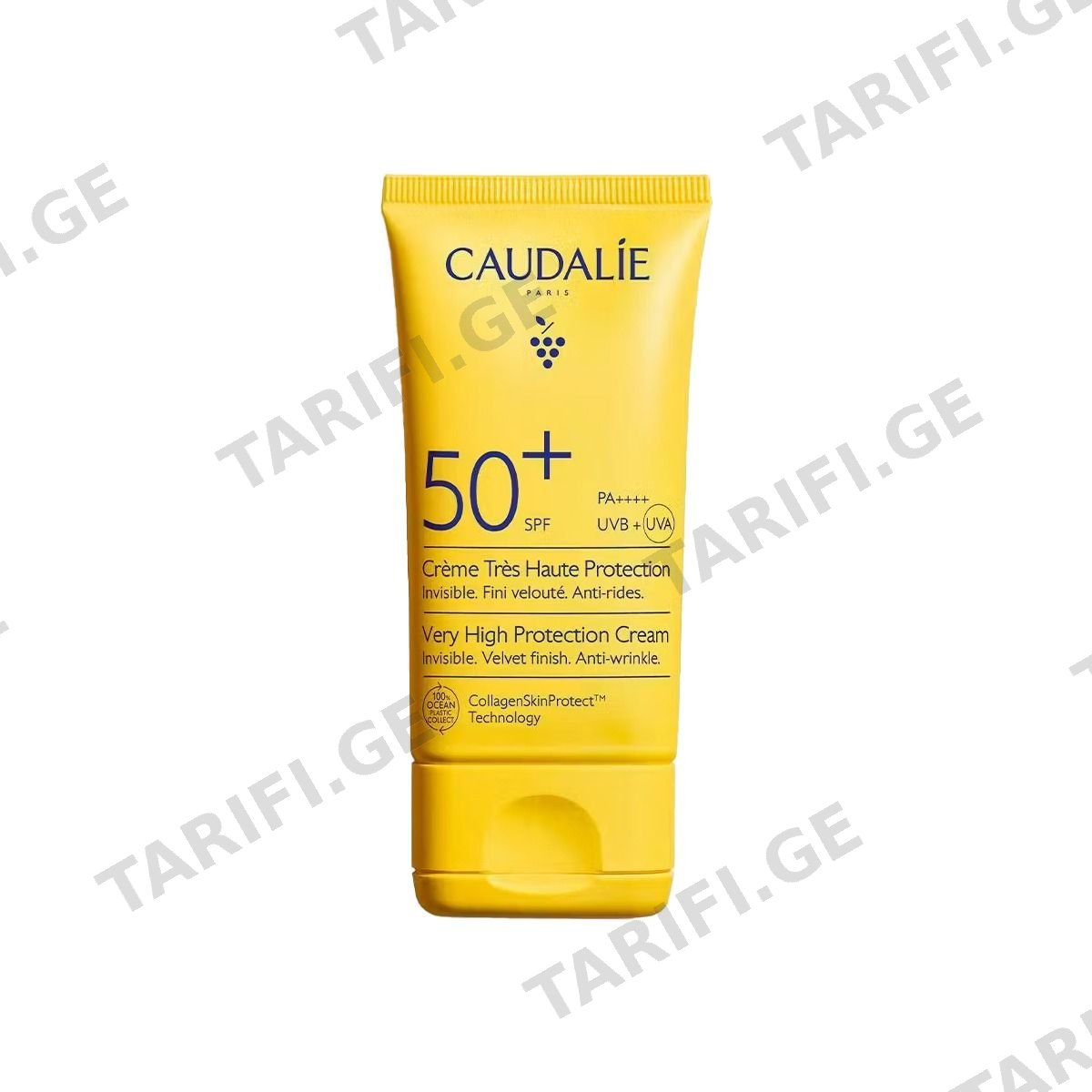 Caudalie - კოდალი მზისგან დამცავი კრემი სახის SPF50 3747