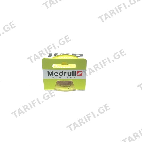 ლეიკოპლასტირი Medrull 2.5X500სმ სენსიტივი/ქაღალდის #1