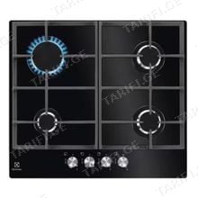 Electrolux KGG6426K გაზის ჩასაშენებელი ქურის ზედაპირი