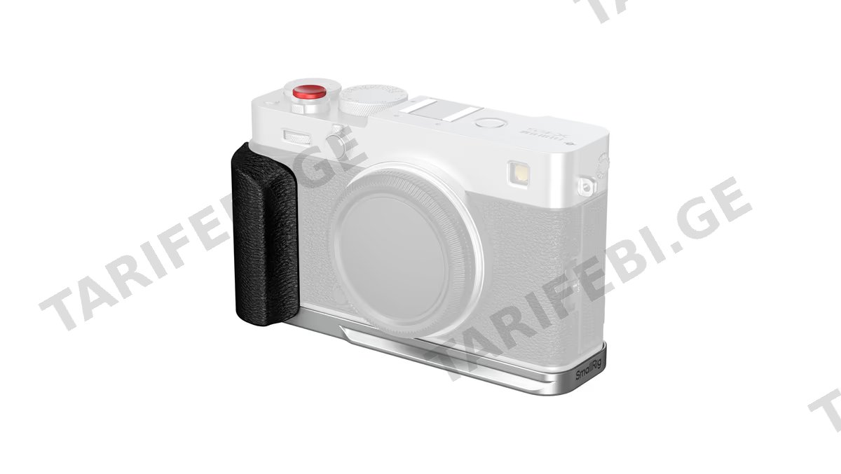 SmallRig Silicone L-Shape Grip for X-E5 (Silver) - 5447