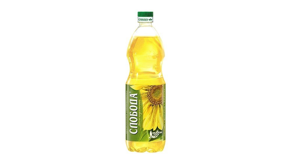 სლობოდა მზესუმზირის ზეთი 1 ლ/4600699514145 1ც