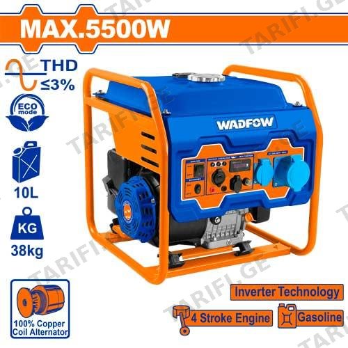 ელექტრო გენერატორი ბენზინის ძრავზე 5.5kW (WGEAB08) WADFOW