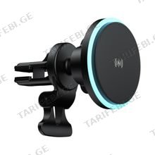 HAVIT W3032 Car Magnetic Wireless Charger 15W მანქანის დამტენი