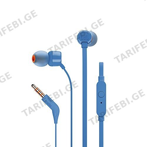 ყურსასმენი JBL TUNE 110 BLUE JBLT110BLU