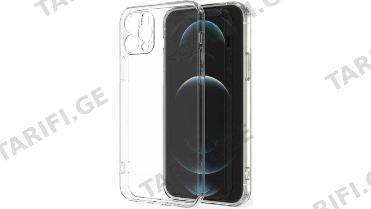 iPhone 12 Pro Max Lux Clear Case გამჭვირვალე სილიკონის ქეისი