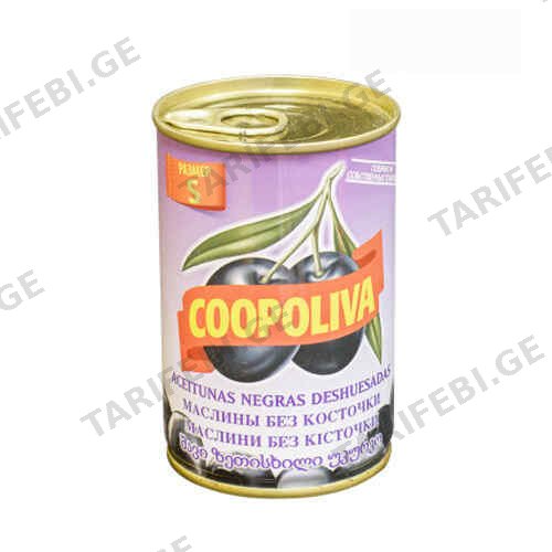 ზეთისხილი შავი უკურკო S /კოპოლივა/ 300 გრ