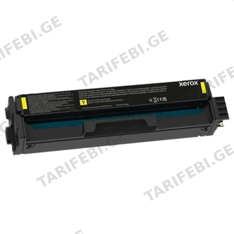 ლაზერული ტონერ კარტრიჯი XEROX 006R04390 ყვითელი (1500 გვერდი)