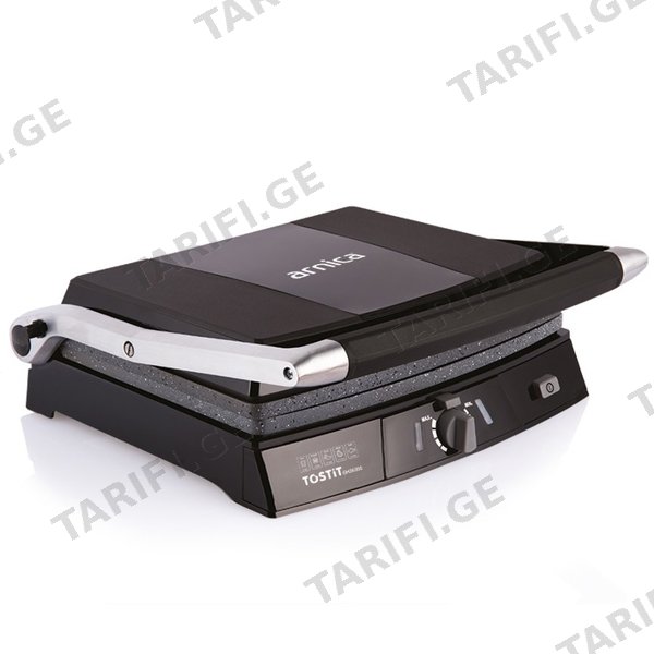 სენდვიჩის აპარატი ARNICA GH26300, 1750W, SANDWICH MAKER BLACK