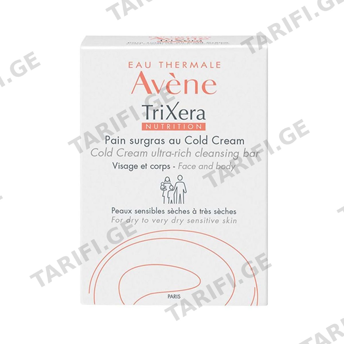 საპონი TriXera 100 გ 4096 ავენი - Avene