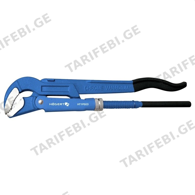 მილის გასაღები სანტექნიკის HOGERT HT1P503 560 მმ / 2" 45°