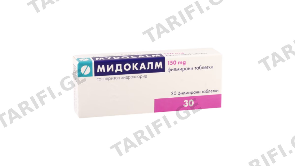 მიდოკალმი ტაბ.150მგ.N30