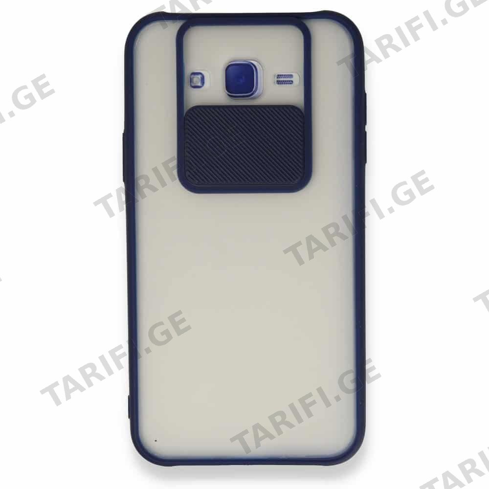 Samsung Galaxy J7 Palm Camera Sliding Silicone Case კამერის დაცვით ქეისი